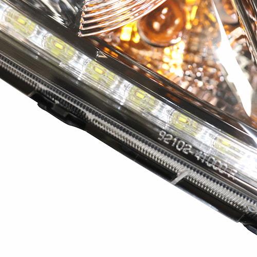 Fits 2013 2014 2015 2016 Kia Sportage Headlight Halogen w/ LED DRL